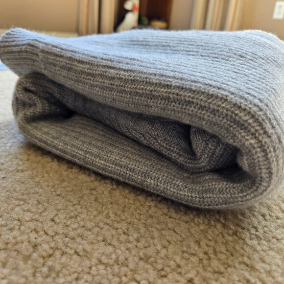 NWOT Brooks Brothers Wool Cashmere Hoodie Cardigan Grey Size XS - Picture 16 of 16